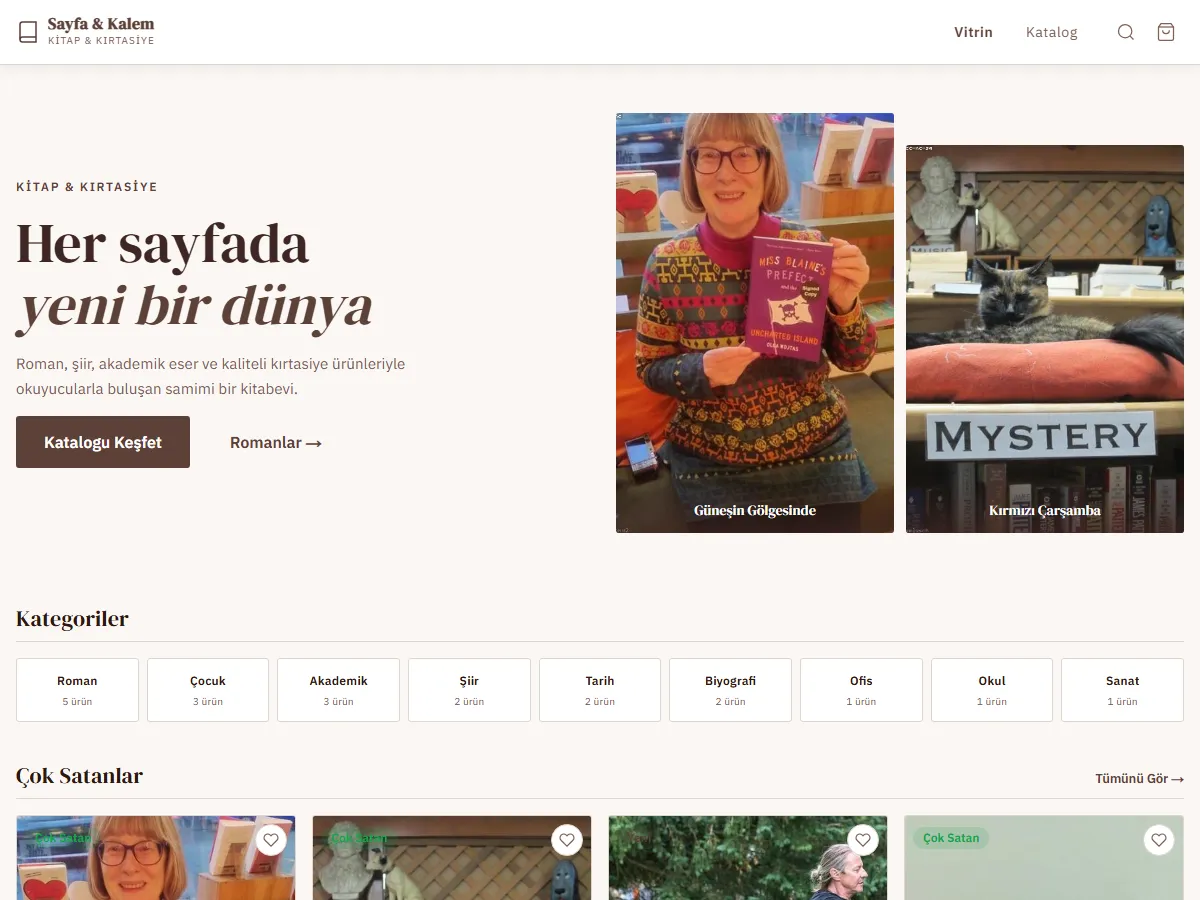 Kitap & Kırtasiye — Online Kitabevi ekran görüntüsü